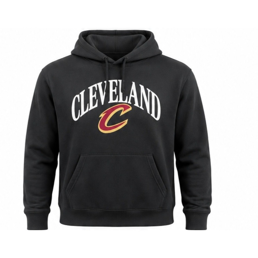 Cleveland Cavaliers NBA Womens Hoodie Black  medium sportswear‎ streetwear retro